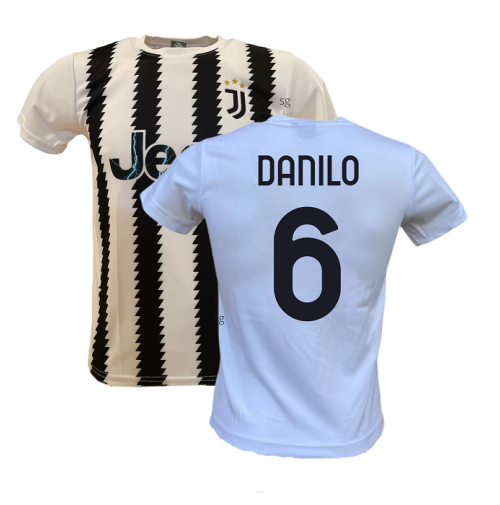 Maglia Juventus Danilo 6 ufficiale replica 2022/2023 personalizzata